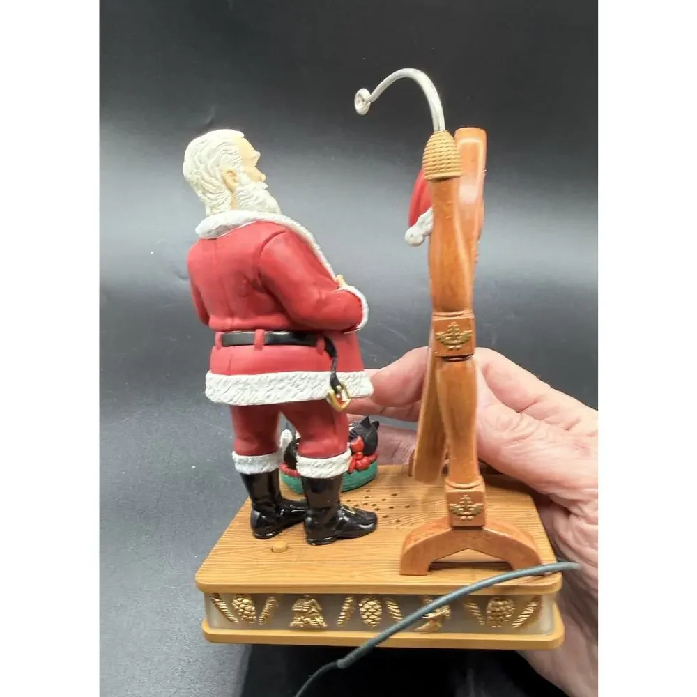 Hallmark Ornament Snug Fit for Santa Once Upon a Christmas music ornament LO24